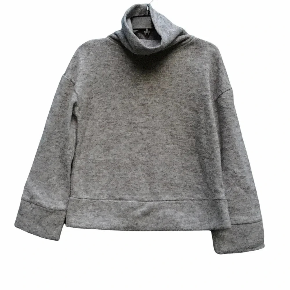 A New Day Grey Turtleneck Long Sleeve Pullover XS
